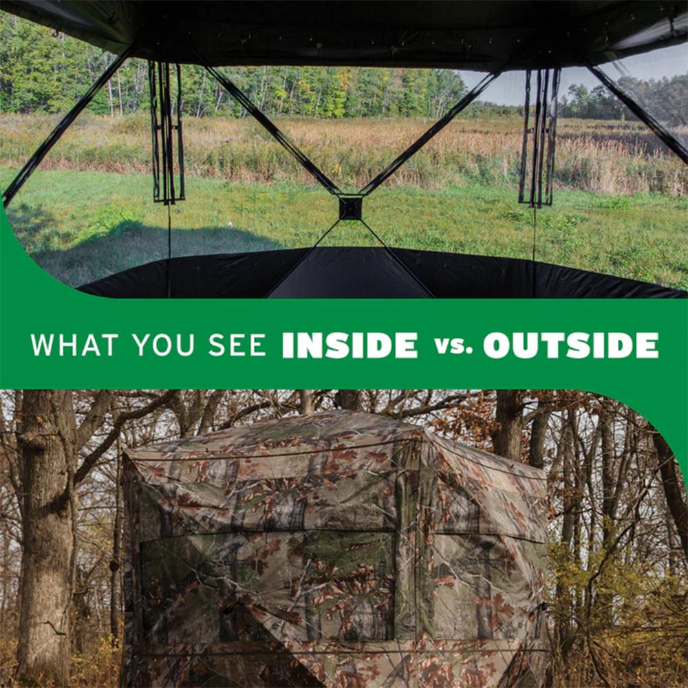Barronett Blinds Grandview Ground Blind Bloodtrail Backwoods Camo See Through Picture of Ardisam (River's Edge/ Barronett Blinds) Barronett Blinds Grandview Bloodtrail Backwoods See Through Blind