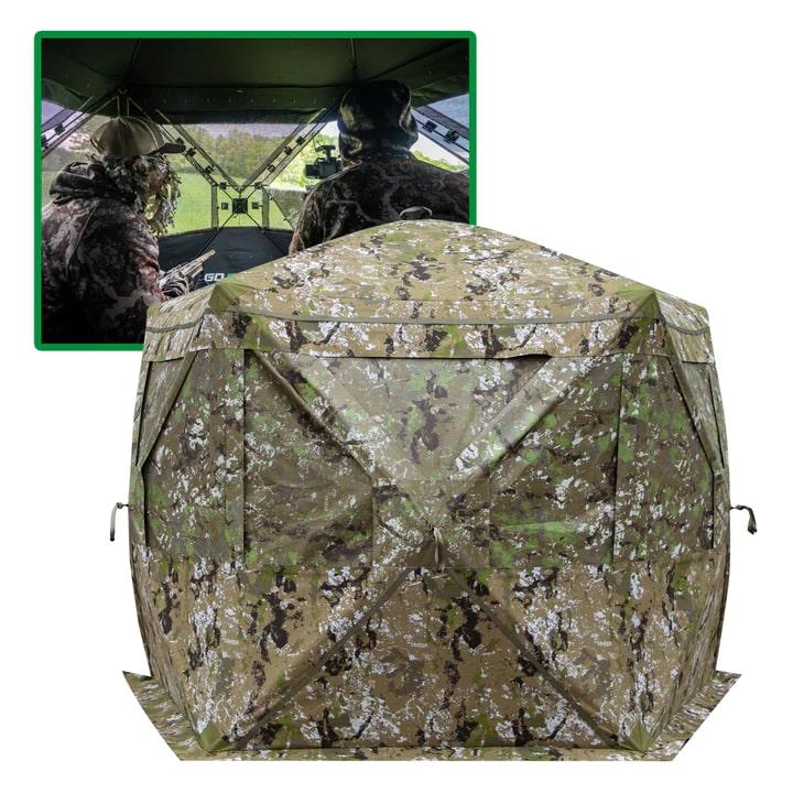 Barronett Blinds Hi-Five Hub Blind Crater Thrive Camo Picture of Ardisam (River's Edge/ Barronett Blinds) BLIND BARRONETT HI-FIVE CRATER THRIVE