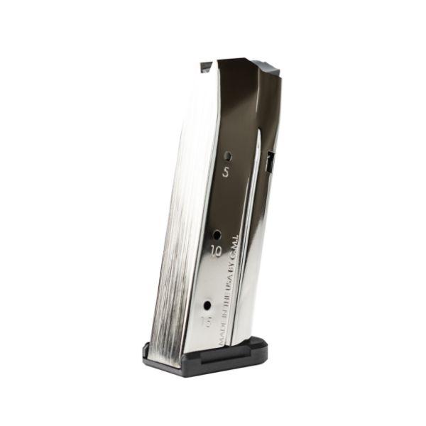 Shield Arms S15 Gen 3 Handgun Magazine Electroless Nickel 9mm Luger 15/rd Picture of Shield Arms Shield Arms Electroless Nickel S15 magazine