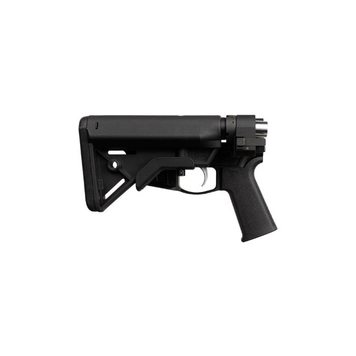 Shield Arms SA-15 Complete Folding Lower Receiver w/Rifle Stock - Black Picture of Shield Arms Shield Arms SA-15 Complete Folding Lower Receiver w/Rifle Stock Black