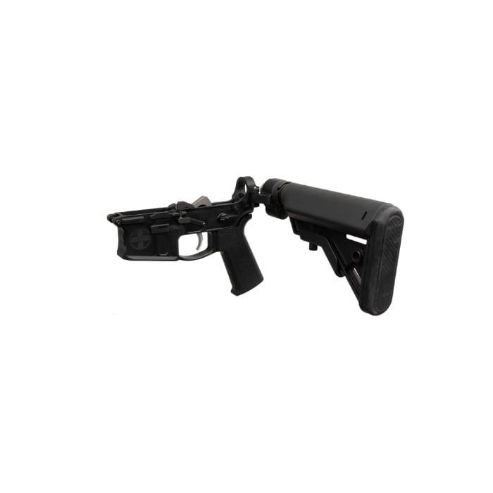 Shield Arms SA-15 Complete Folding Lower Receiver w/Rifle Stock - Black Picture of Shield Arms Shield Arms SA-15 Complete Folding Lower Receiver w/Rifle Stock Black
