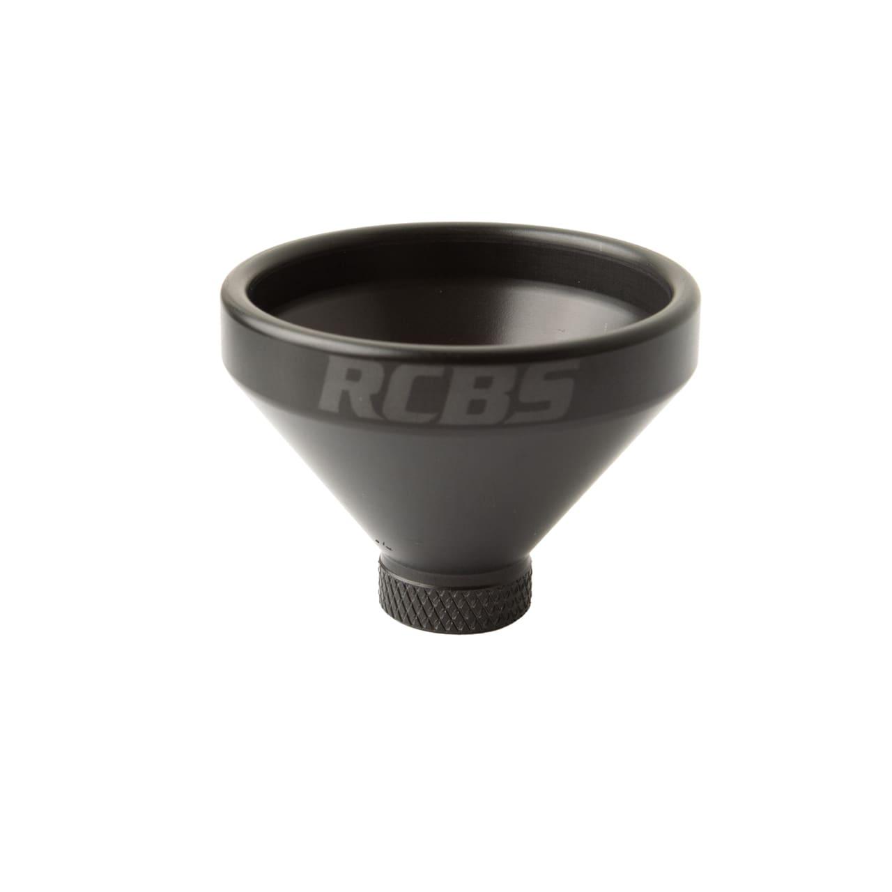 RCBS Matchmaster Powder Funnel Picture of RCBS RCBS MATCHMASTER ALUMINUM POWDER FUNNEL