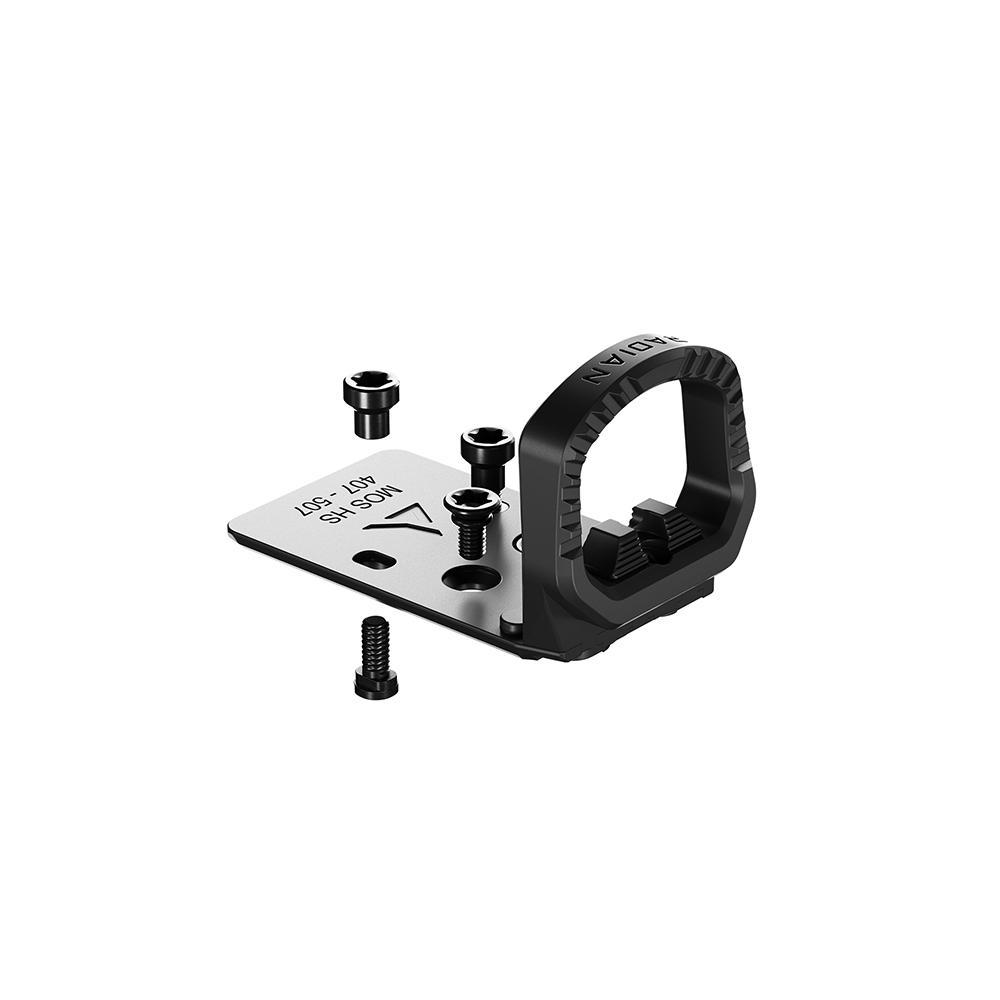 Radian Weapons Guardian and Six Optic Guard for Glock MOS Holosun 407/507 Black Picture of Radian Weapons Radian Weapons GUARDIAN - Optic Guard - Glock MOS - HS 407/507 - Black