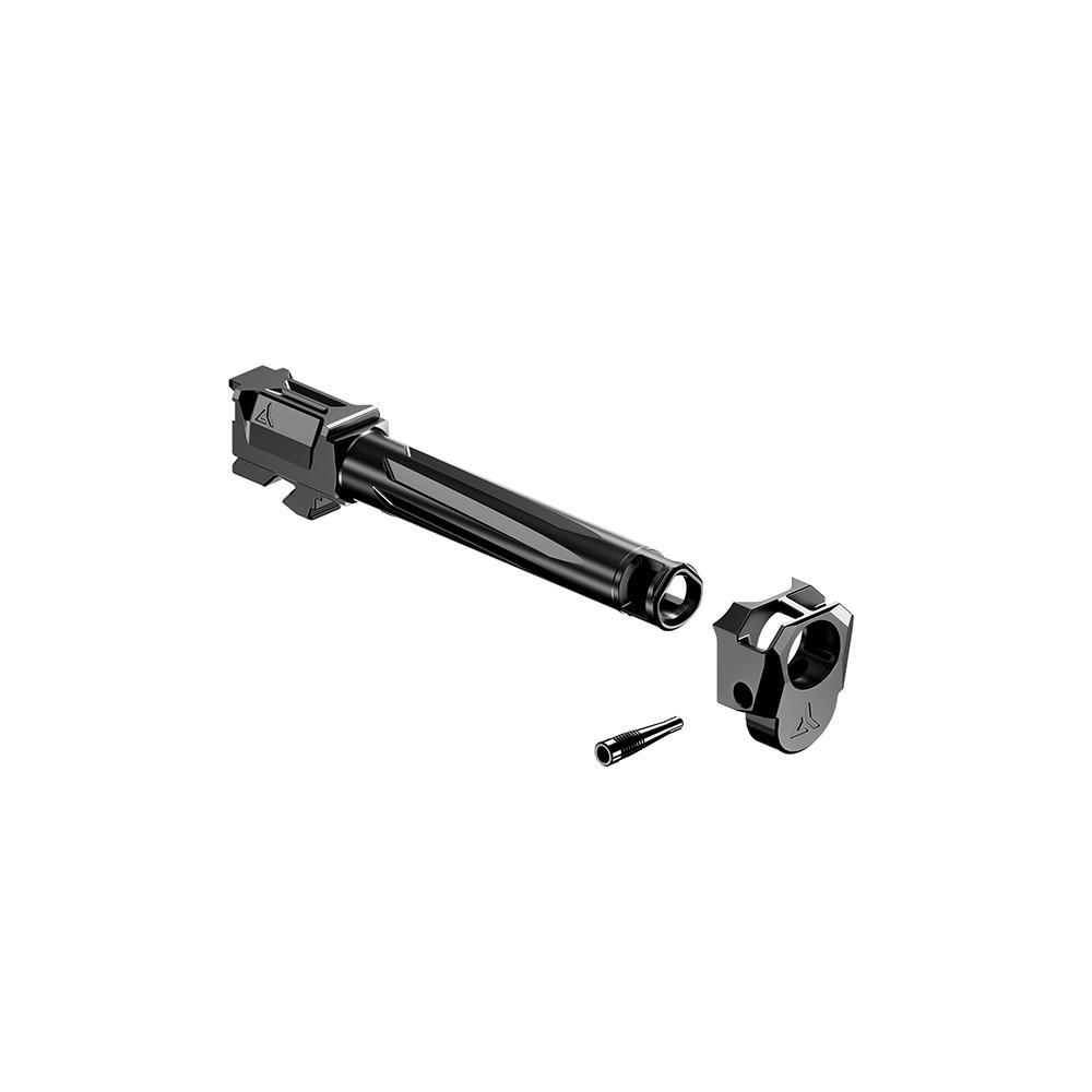 Radian Weapons Afterburner and Ramjet Combo Barrel and Compensator for Glock 17 Gen 5 Black Picture of Radian Weapons Radian Weapons AFTERBURNER+RAMJET Combo-Barrel & Compensator-Glk 17-G5 Blk