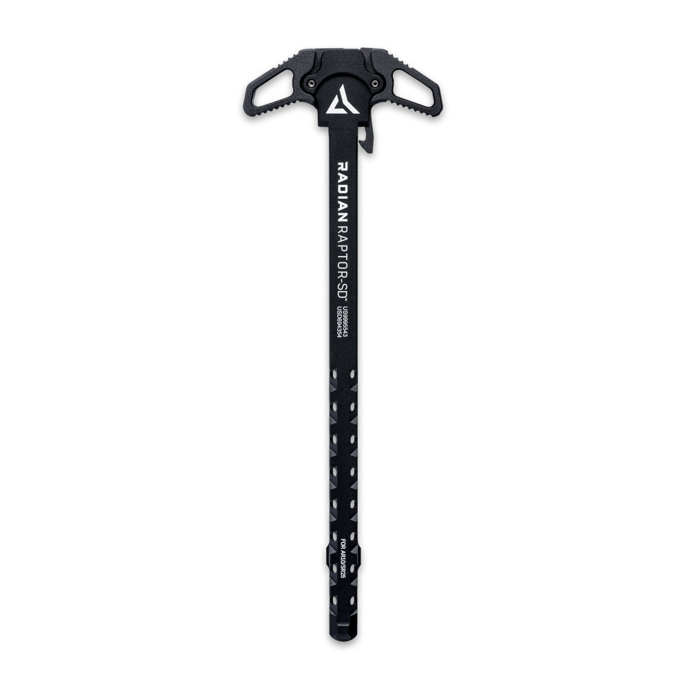 Radian Weapons Raptor SD AR-10 Charging Handle Black Ambi Picture of Radian Weapons Radian Weapons RAPTOR - SD Charging Handle - AR10 - Black
