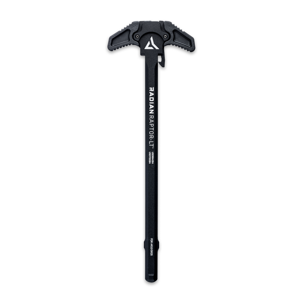 Radian Weapons Raptor LT AR-10 Charging Handle Black Ambi Picture of Radian Weapons Radian Weapons RAPTOR - LT Charging Handle - AR10 - Black