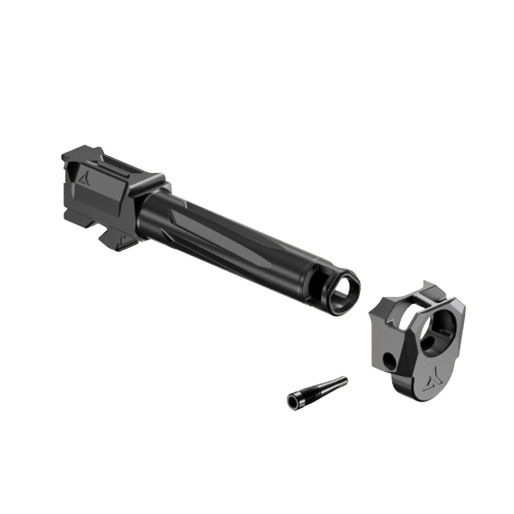 Radian Afterburner and Ramjet Micro Compensator and Ported Handgun Barrel for Glock G43x Black Picture of Radian Weapons Radian Weapons AFTERBURNER + RAMJET - Glock - G43x - Black