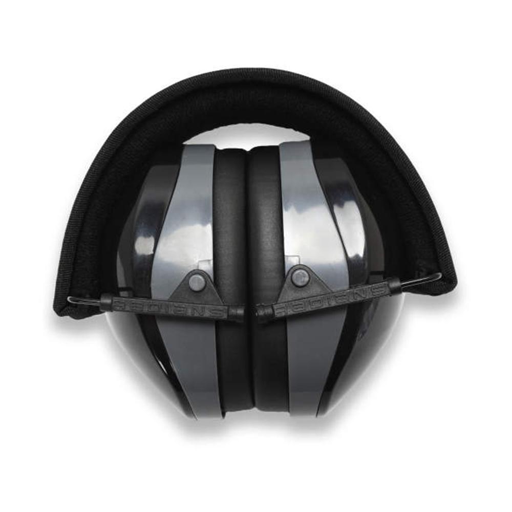Radians TRPX 29 Passive Ear Muffs 29dB Black Grey Clam Picture of Radians Inc. TERMINATOR FOLDING EARMUFF BLACK