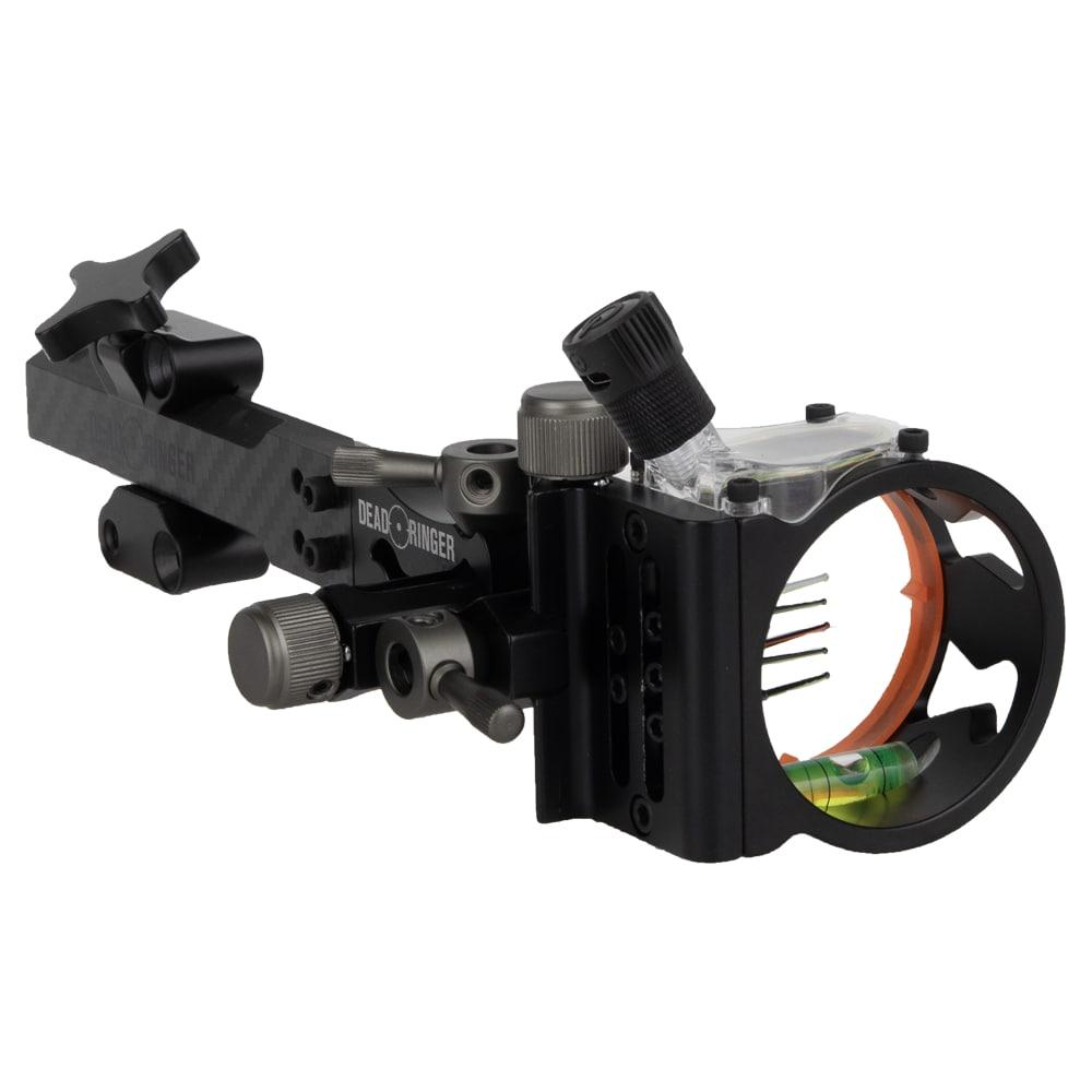 Dead Ringer Tackdriver Carbon DT Bow Sight Black Picture of Rock Ridge Outdoors Dead Ringer Tackdriver Carbon DT Black Series Bow Sight
