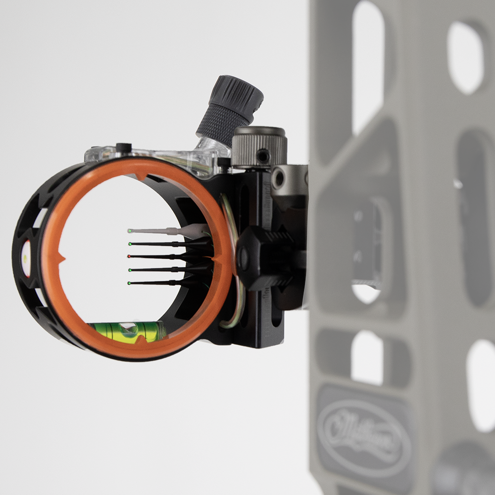 Dead Ringer Tackdriver Carbon DT Bow Sight Black Picture of Rock Ridge Outdoors Dead Ringer Tackdriver Carbon DT Black Series Bow Sight