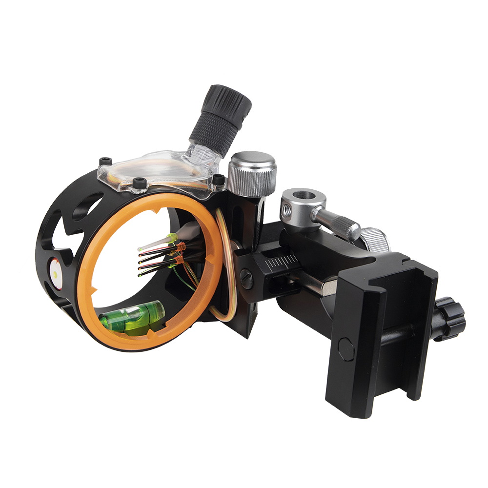 Dead Ringer Tackdriver Picatinny Bow Sight Black Picture of Rock Ridge Outdoors Dead Ringer Tackdriver Picatinny Black Series Bow Sight