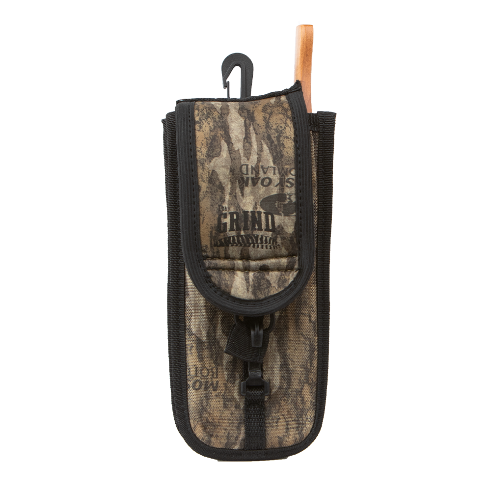 The Grind Box Call Holder Mossy Oak Bottomland Picture of Rock Ridge Outdoors Grind Box Call Holder Mossy Oak Bottomland