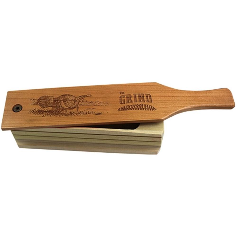 The Grind Firecracker Short Turkey Box Call Picture of Rock Ridge Outdoors Grind Firecracker Box Call