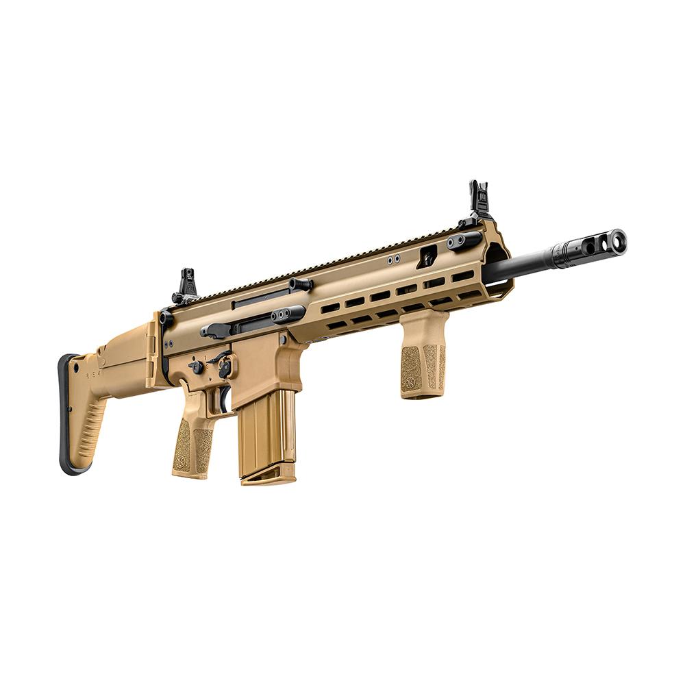 FN SCAR 17S Rifle 7.62x51mm 20rd Magazine 16.25" Threaded Barrel FDE Picture of FN USA FN SCAR 17S FDE 7.62x51 16in 20Rd
