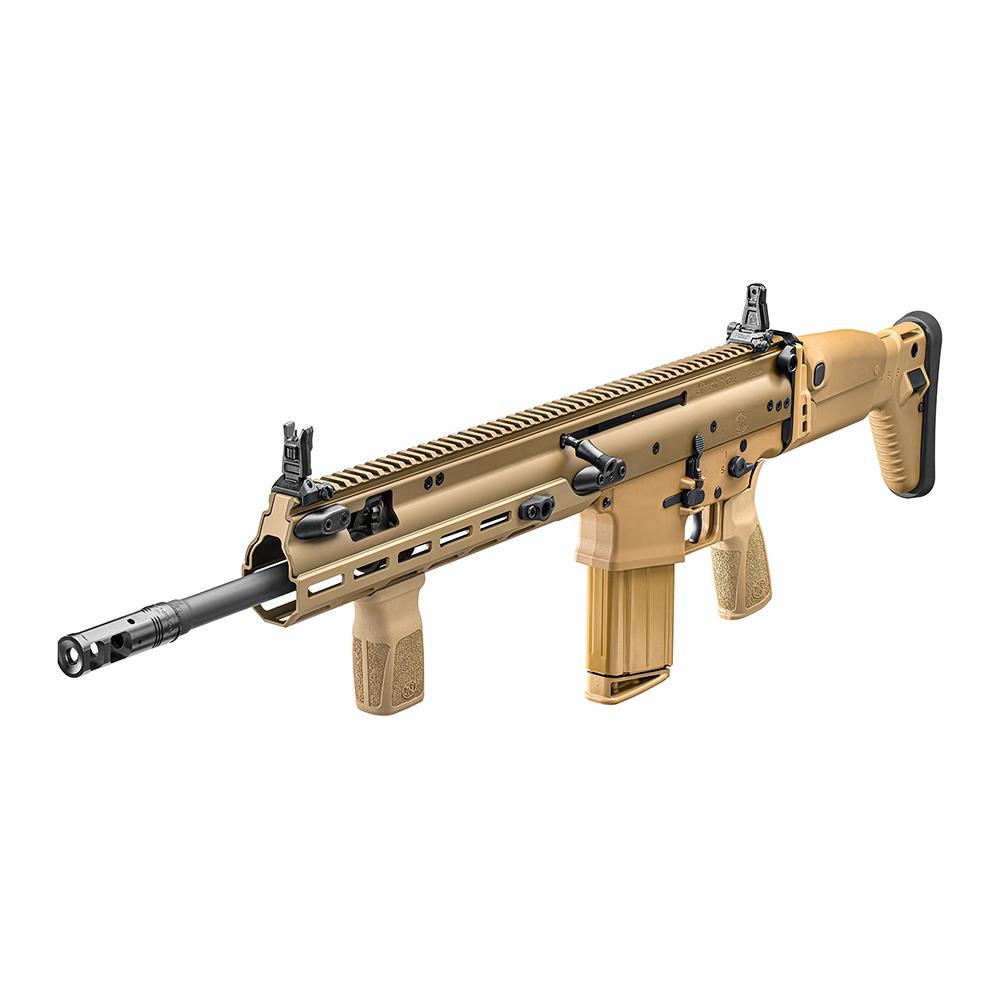 FN SCAR 17S Rifle 7.62x51mm 20rd Magazine 16.25" Threaded Barrel FDE Picture of FN USA FN SCAR 17S FDE 7.62x51 16in 20Rd