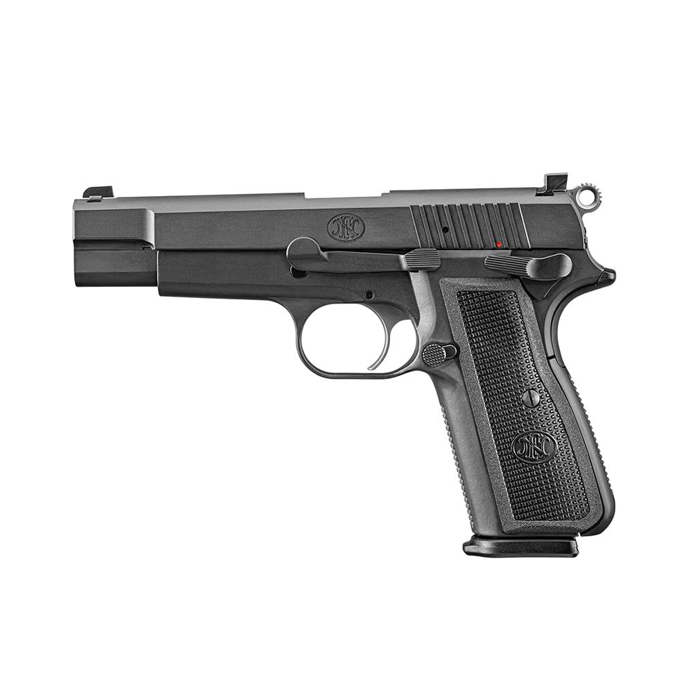 FN High Power Handgun 9mm Luger 17rd Magazines(2) 4.7" Barrel Black Slide/Frame Picture of FN USA FN HIGH POWER 9MM BLK/BLK DS 2X17RD