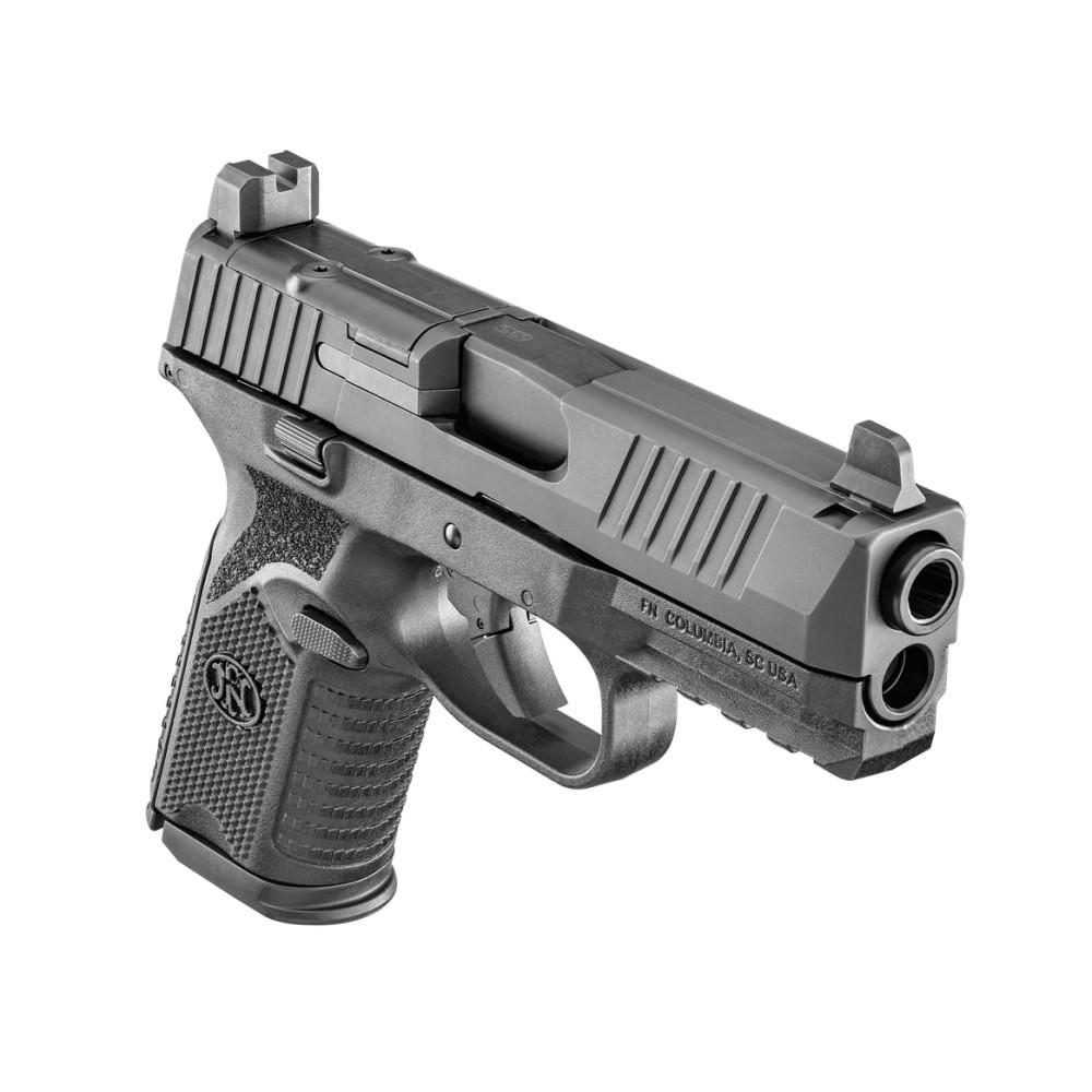 FN 509 Midsize MRD Handgun 9mm Luger 15rd Magazines (2) 4" Barrel Black NMS Picture of FN USA FN 509M 9MM MRD NMS BLK/BLK 2X15RD