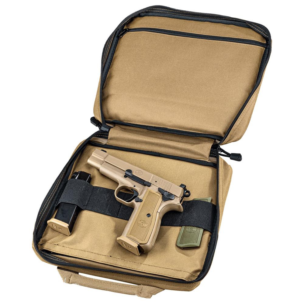 FN High Power Handgun 9mm Luger 17rd Magazines(2) 4.7" Barrel FDE Slide/Frame Picture of FN USA FN HIGH POWER 9MM FDE/FDE DS 2X17RD