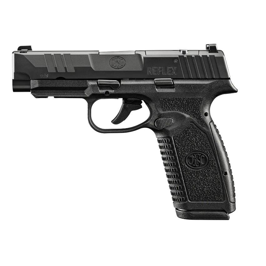 FN Reflex XL MRD Handgun 9mm Luger 15(1)&18(1)rd Magazines 3.8" Barrel Black No Manual Safety Picture of FN USA FN REFLEX XL MRD NMS 9MM BLK 1X15+1X18