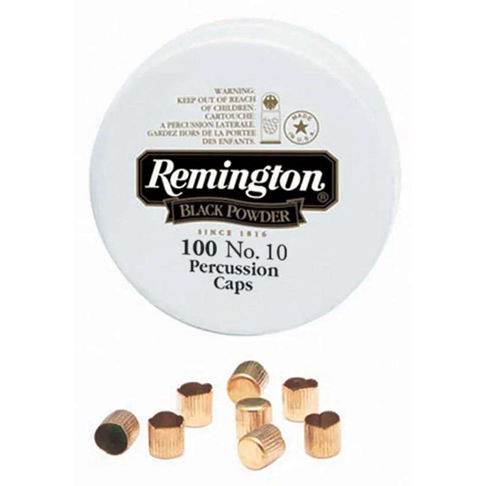 Remington Percussion Caps #10 - 100/ct Picture of Remington Bulk Components REMINGTON PRIMER #10 PERCUSSION CAPS 100/CT