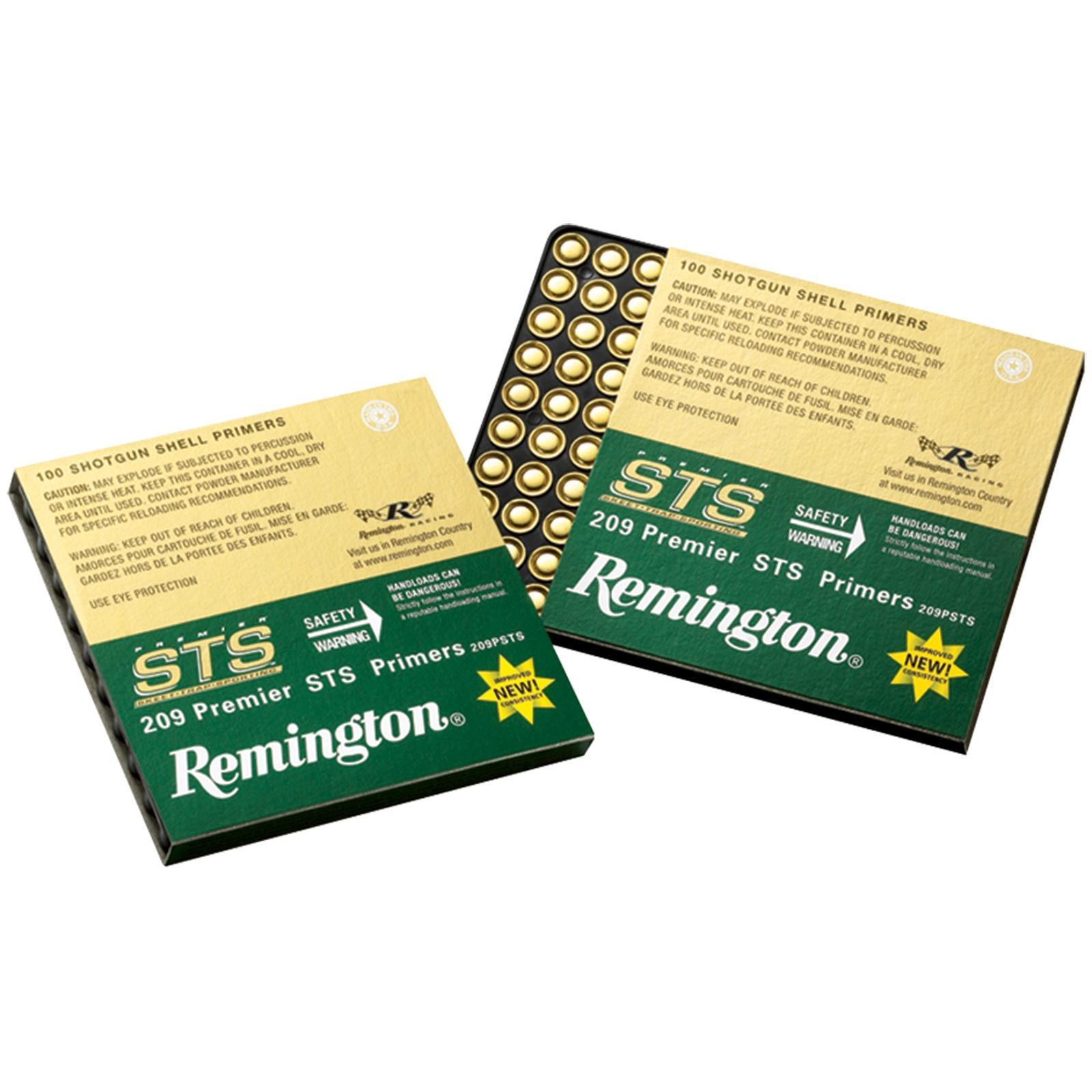 Remington Premier STS 209 Shotshell Primers Picture of Remington Bulk Components REMINGTON PRIMER #209 PREMIER STS 100/CT CLAM PACK