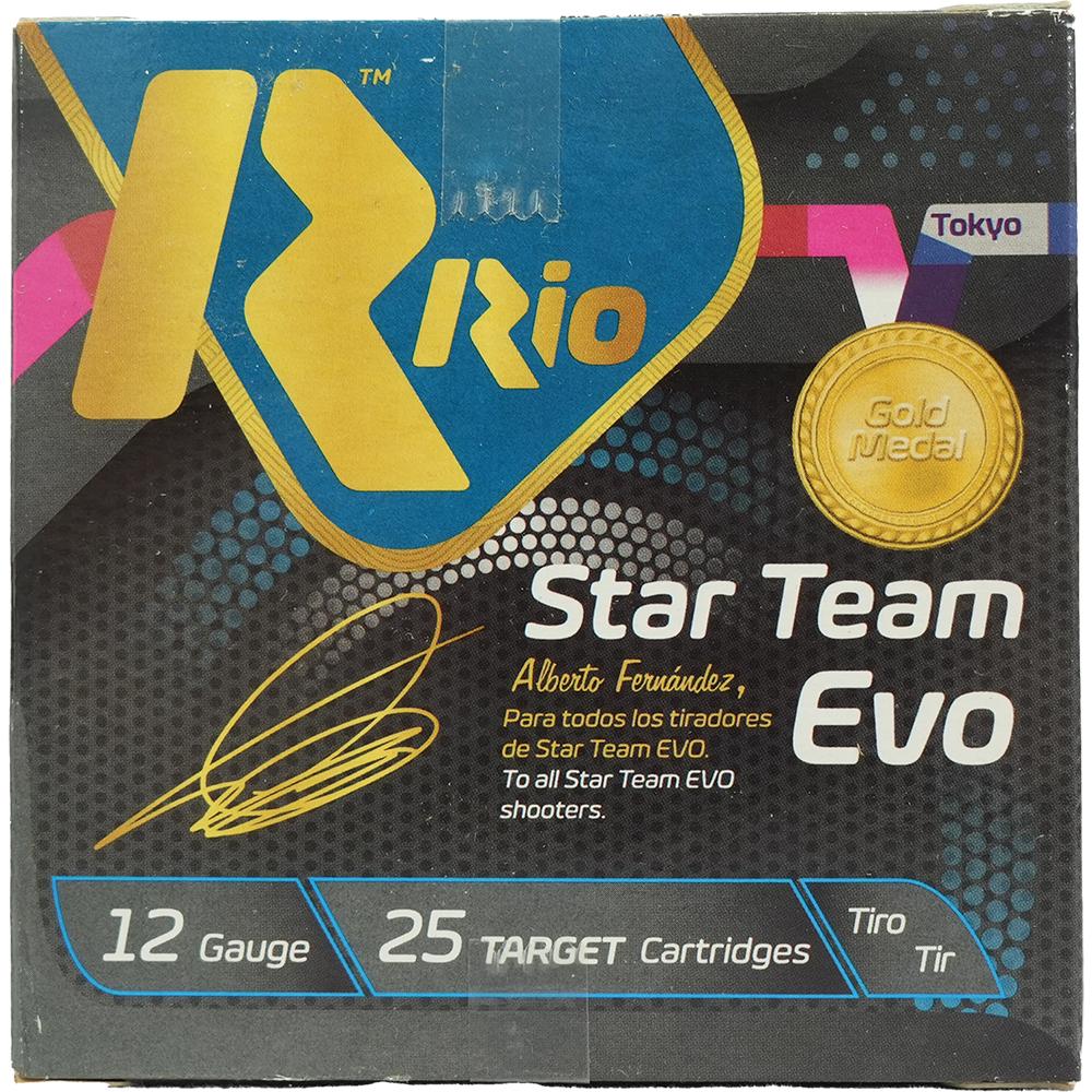 Star Team EVO HV 32 Low Recoil Shotshells 12ga 2-3/4" 1-1/8oz 1150 fps #7.5 25/ct Picture of Rio Outdoors Corp Star Team EVO 32 Low Recoil 12ga 2-3/4" 1150fps 1-1/8oz #7.5