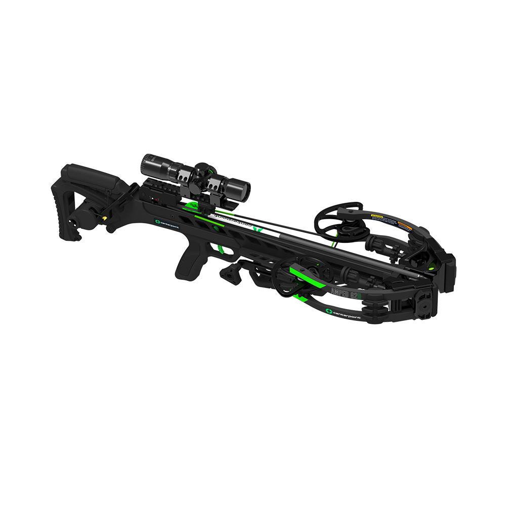 Centerpoint Amped G2D Crossbow 430 fps Black with 1.5-5x32 Scope Picture of Ravin Crossbows Centerpoint Amped G2D Crossbow