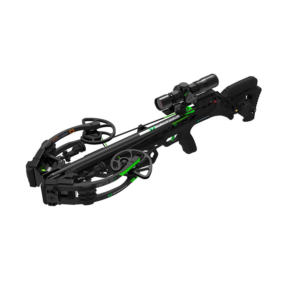 Centerpoint Amped G2D Crossbow 430 fps Black with 1.5-5x32 Scope Picture of Ravin Crossbows Centerpoint Amped G2D Crossbow