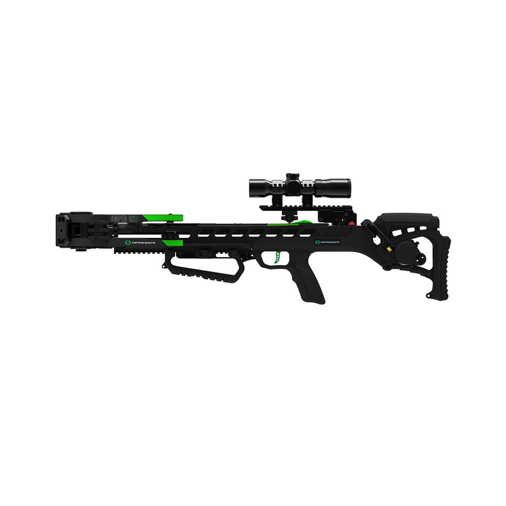 Centerpoint Amped G2D Crossbow 430 fps Black with 1.5-5x32 Scope Picture of Ravin Crossbows Centerpoint Amped G2D Crossbow