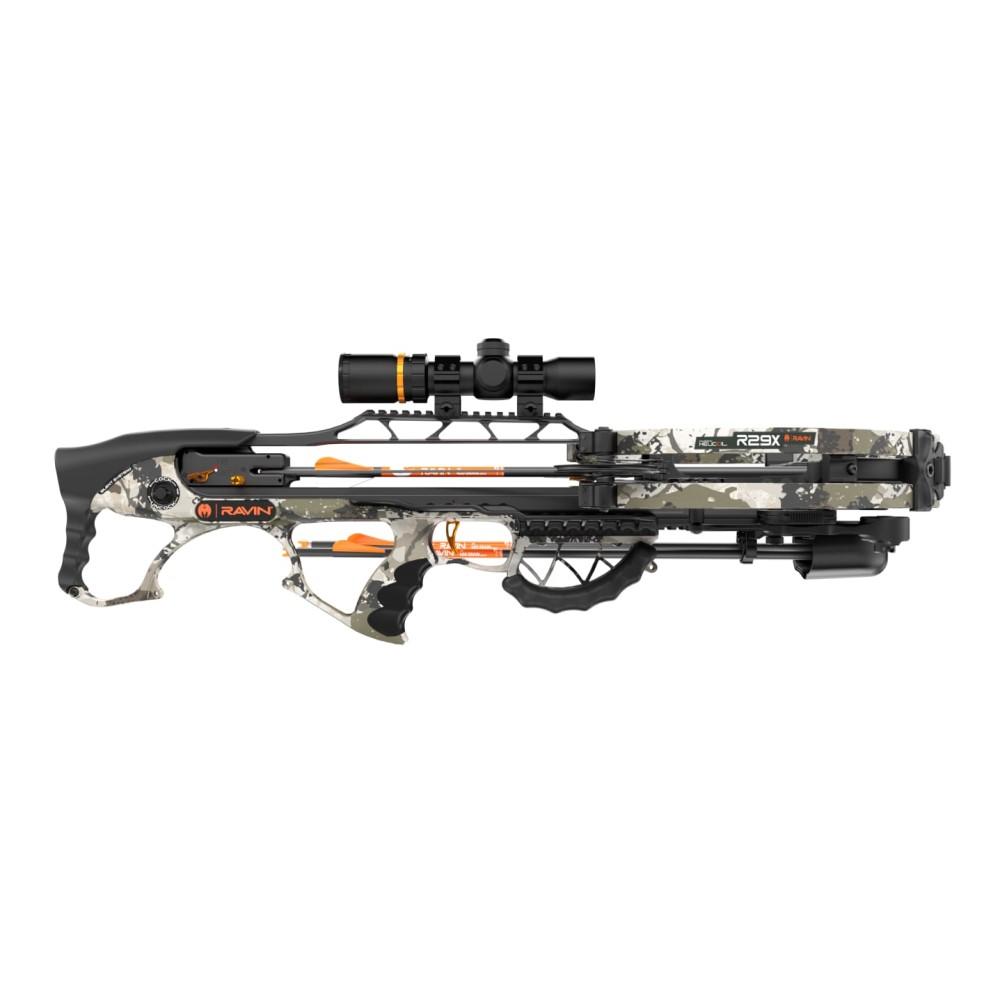 Ravin R29X Crossbow 450 FPS 12 lb Draw XK7 Camo Picture of Ravin Crossbows Ravin R29X XK7 CAMO Crossbow