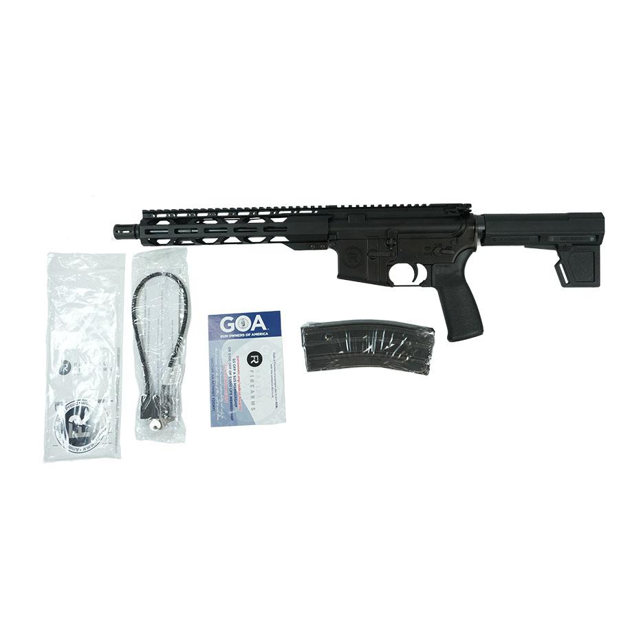 Radical Firearms M4 Handgun 5.56 NATO 30rd Magazine 10.5" Barrel Black with 10" RPR Shockwave Brace Picture of Radical Firearms RF Forged AR Pistol 10.5'' 5.56 M4 Contour1:7T 10'' RPR Shockwave Brace