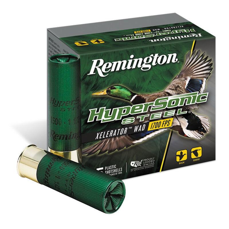 Remington HyperSonic Steel Shotshells 12 ga 3 in 1-1/4 oz #4 1700 fps 25/ct