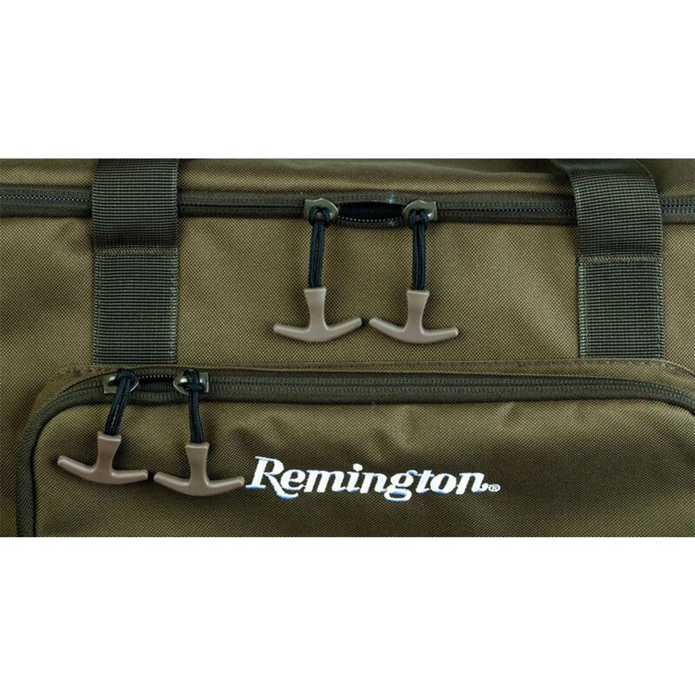 Remington Gun Club Range Bag 16" x 9" x 9.5" OD Green Picture of Remington Arms Co. Inc. REMINGTON GUN CLUB RANGE BAG - GRN