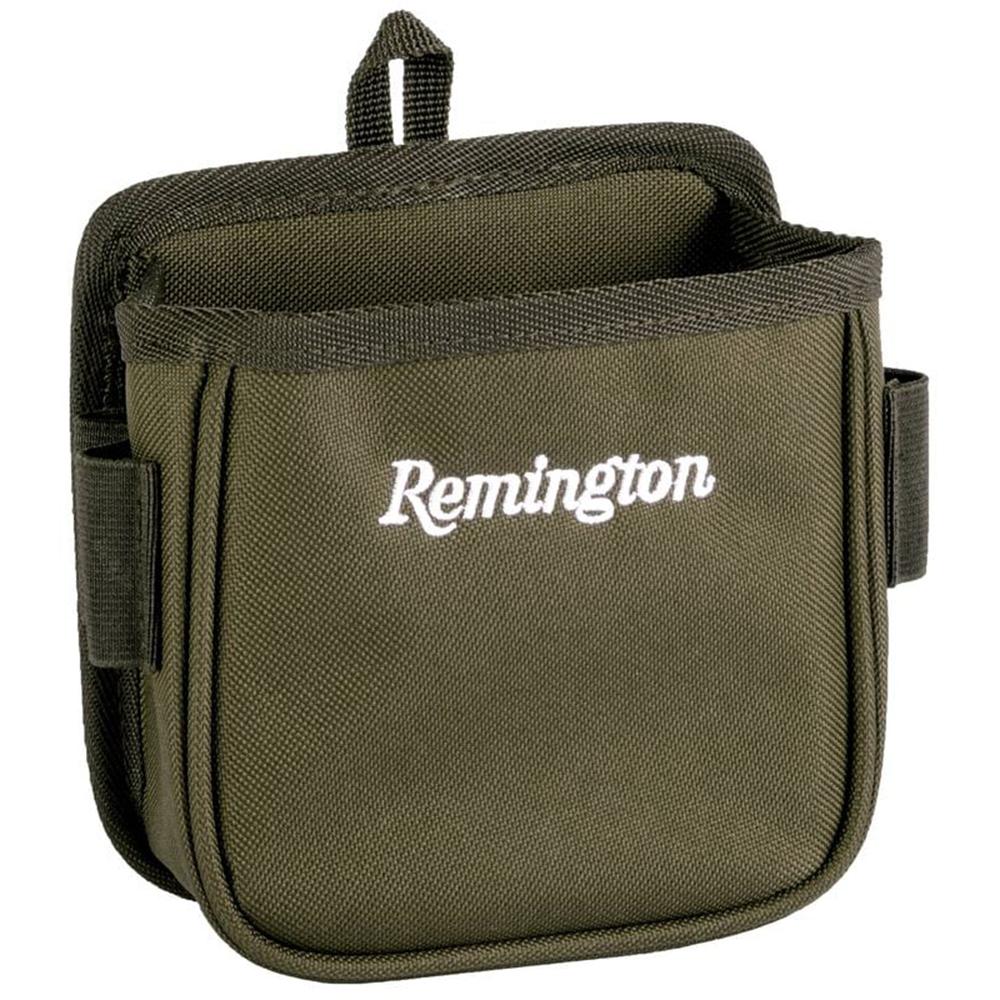 Remington Gun Club Single Box Pouch OD Green Picture of Remington Arms Co. Inc. REMINGTON GUN CLUB SINGLE BOX POUCH GREEN