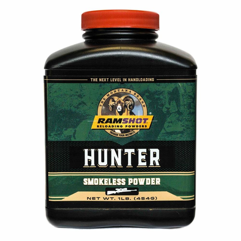 Ramshot Hunter Spherical Rifle Powder 1 lbs Picture of Ramshot Powder HUNTER RIFLE POWDER 1LB