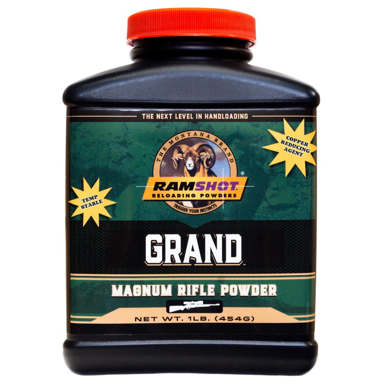 Picture of Ramshot Powder Ramshot Grand Rifle Powder 1lb