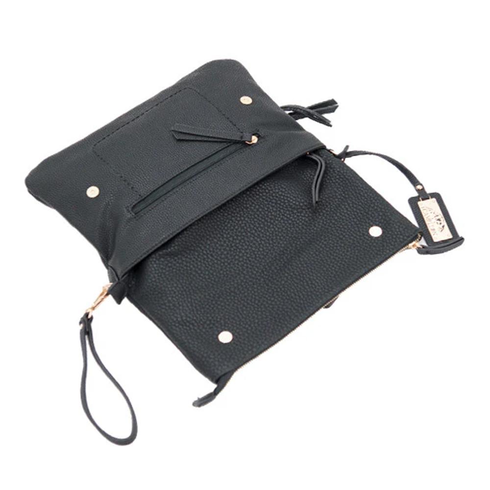 Cameleon Aya Concealed Carry Purse Black Picture of Rugged Rare Aya Black