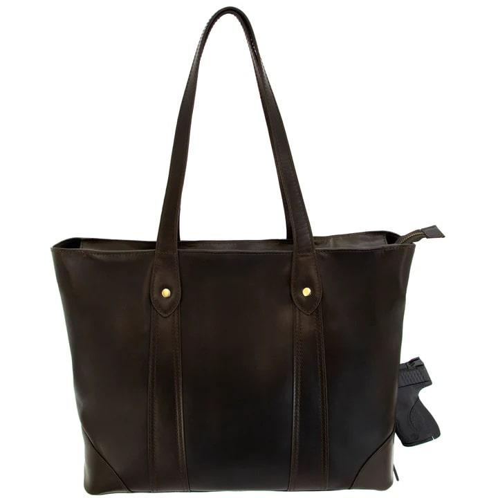 Cameleon Juno Gaia Concealed Carry Handbag Chestnut Picture of Rugged Rare Juno - Gaia Chestnut