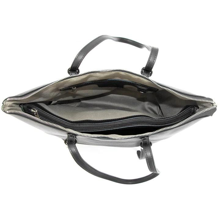 Cameleon Grace Concealed Carry Purse Black Picture of Rugged Rare Cameleon - Grace Black