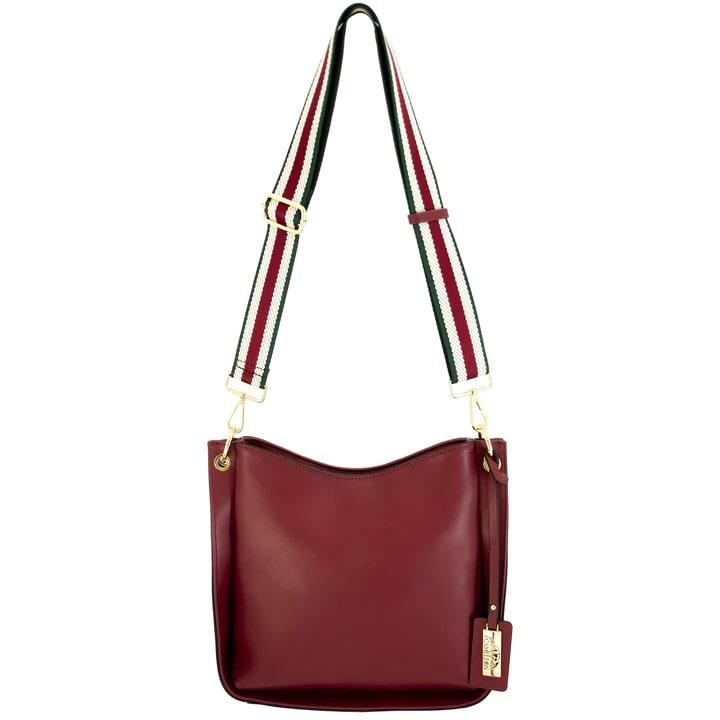 Cameleon Emma Concealed Carry Purse Burgundy Picture of Rugged Rare Technograin Emma Burgundy