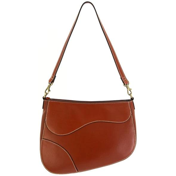 Cameleon Saddle Concealed Carry Purse Brown Picture of Rugged Rare Cameleon - Saddle Brown