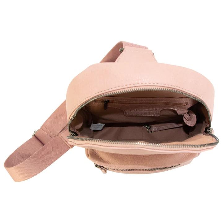 Cameleon Skylar Concealed Carry Purse Backpack Blush Picture of Rugged Rare Skylar- Blush