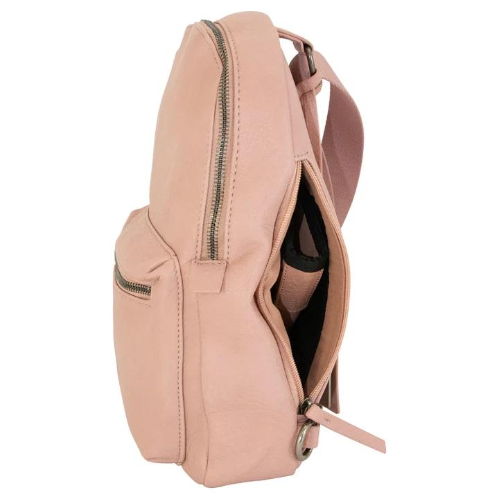 Cameleon Skylar Concealed Carry Purse Backpack Blush Picture of Rugged Rare Skylar- Blush
