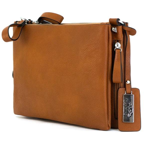 Cameleon Iris Concealed Carry Handbag Brown Picture of Rugged Rare Cameleon - Iris Brown