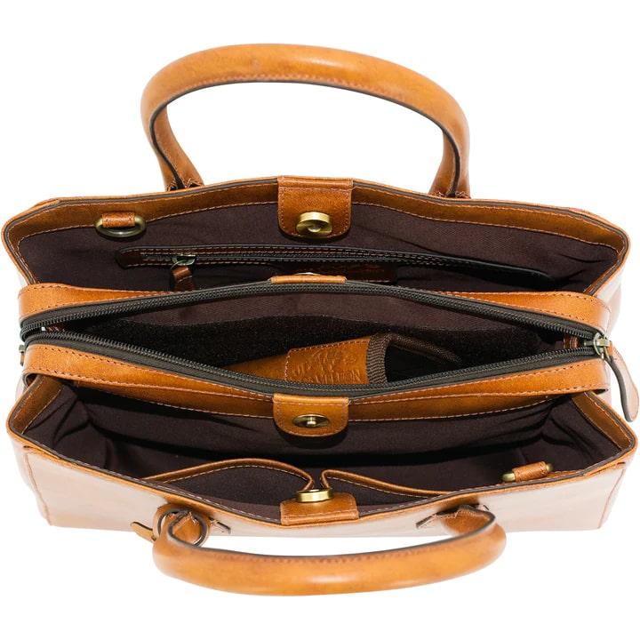 Cameleon Natalie Concealed Carry Purse Tan Picture of Rugged Rare Cameleon - Natalie Tan