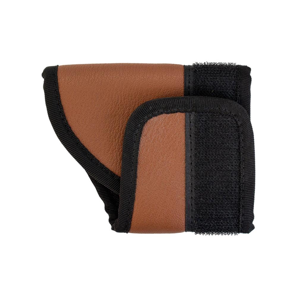 Smith & Wesson Concealed Carry Purse Sling Bag Tan Picture of Rugged Rare Smith & Wesson Leather CCW Sling Bag - Tan