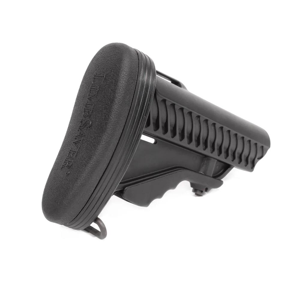 LimbSaver AR-15/M4 Snap-On Recoil Pad Black Picture of Sims Vibration Laboratories LIMBSAVER RECOIL PAD AR15 SNAPON UNIV 6 POS TACT STK