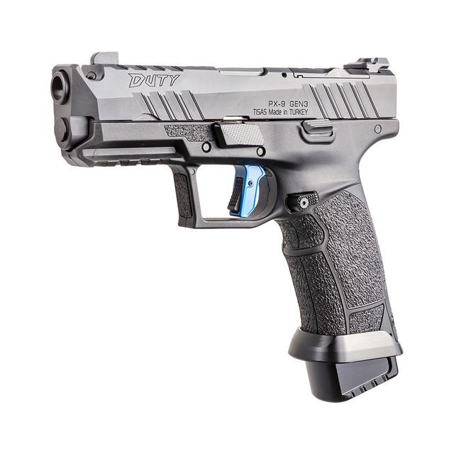 Tisas PX-9 2.0 Duty Comp Handgun 9mm Luger 18rd(1)&20rd(1) Magazines 4.1'' Barrel Optic Ready Picture of SDS Arms Tisas PX-9 2.0 Duty Comp 9mm 4.1'' Hand Gun BLK 2 Mags 18RD/20RD