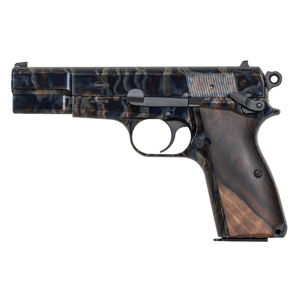 SDS Imports Inglis GP-35 Handgun 9mm Luger 15rd Magazines (2) 4.7" Barrel Case Hardened Picture of SDS Arms Inglis GP-35 Color case Hardened 4.7'' Barrel brass bead front sight