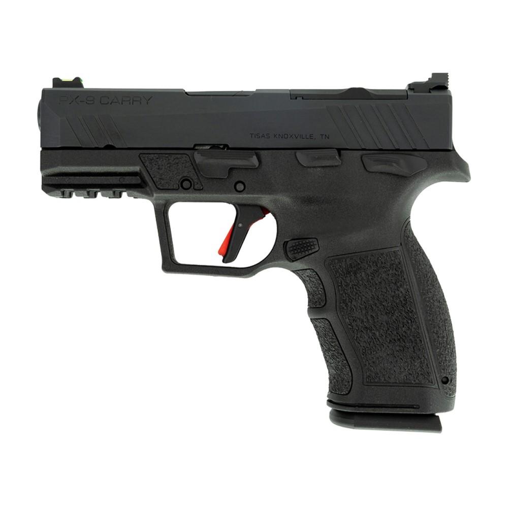 SDS Imports Tisas PX9 Carry Handgun 9mm Luger 15rd Magazine 3.5" Barrel Black Manual Thumb Safety Picture of SDS Arms 9MM 3.5 " Hand Gun Black 15RD compact striker fired polymer